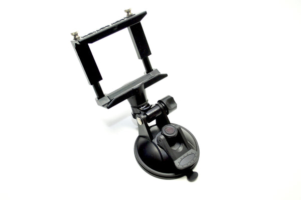 READYACTION - Window Suction Cup Mount for iPhone and Android Galaxy-Ships with FREE Bike Mount