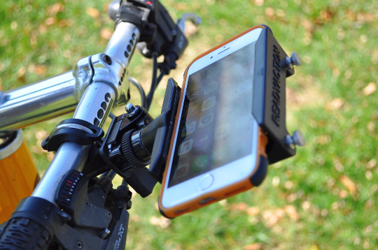 READYACTION Bike Handlebar Mount for iPhone and Android Ships with FREE Car Mount
